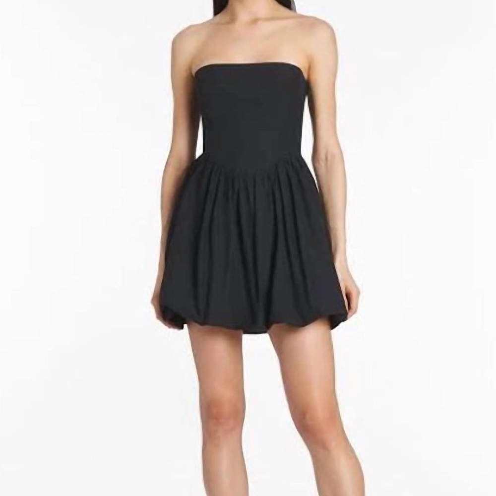 Amanda upRichard Popleum black mini dress